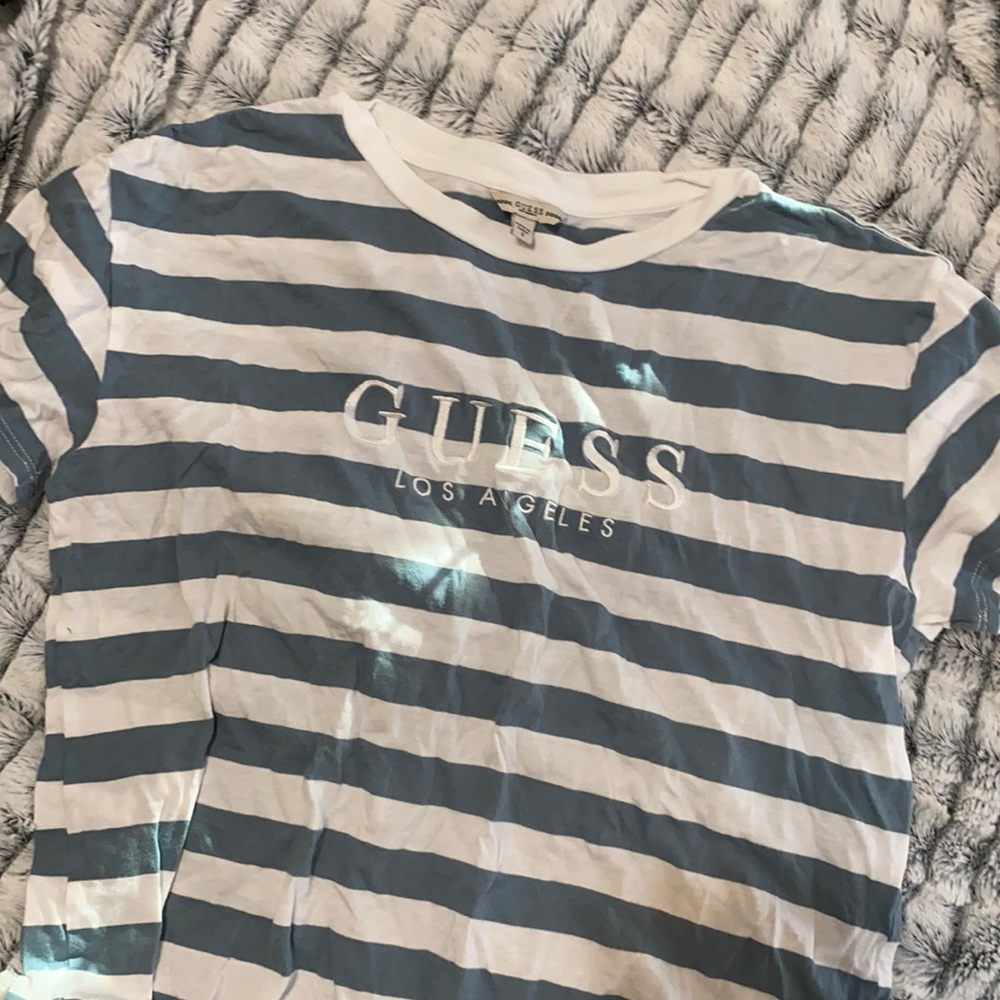 Guess striped short sleeve